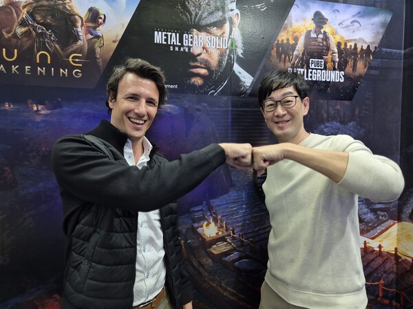 Photo of Philippe Angely and Seunghwan Yoon from Virtuos